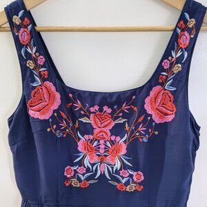 ModCloth Embroidered Dress Medium